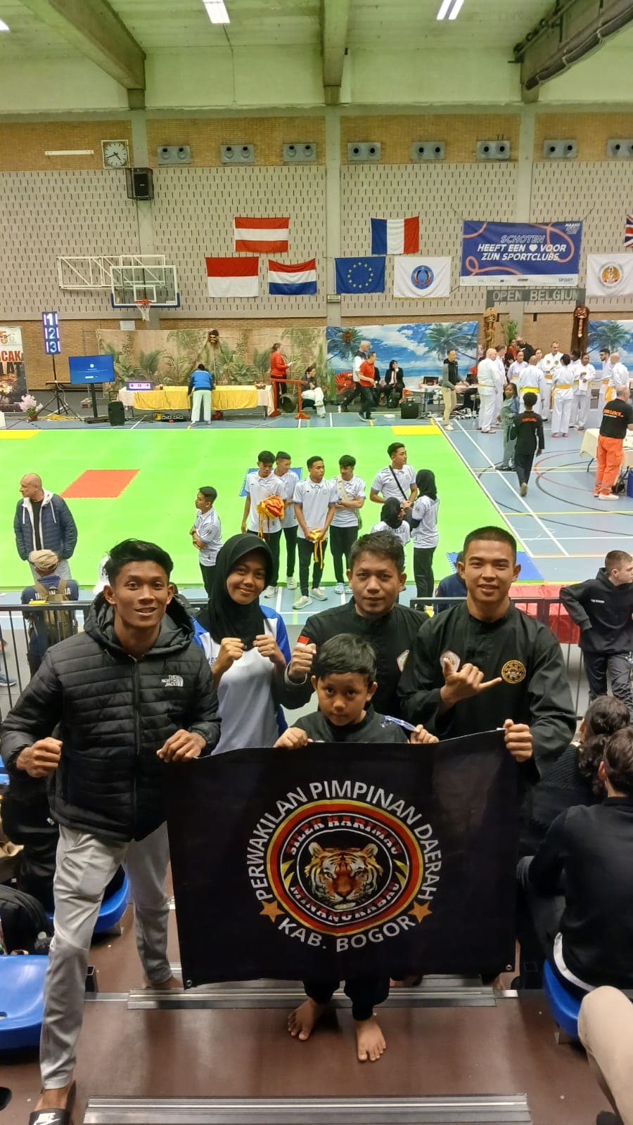 Anggota Kampung Silat Jampang Atlet Silek Harimau Minangkabau Bogor Raih Perak di Belgium Open Pencak Silat 2026